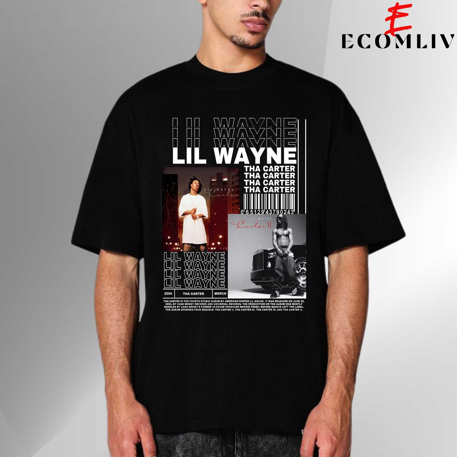 Lil Wayne Concept Art Tee, Graphic Hiphop T-Shirt